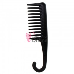 Pieptene pentru coafor / frizerie Negru SV013 Curb din Carbon